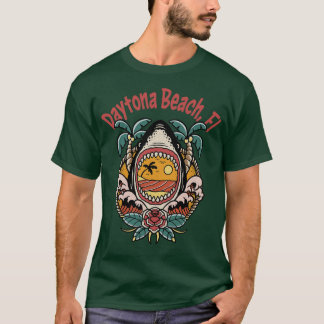 Camiseta Daytona Beach Florida Leste Coast Beaches Surf