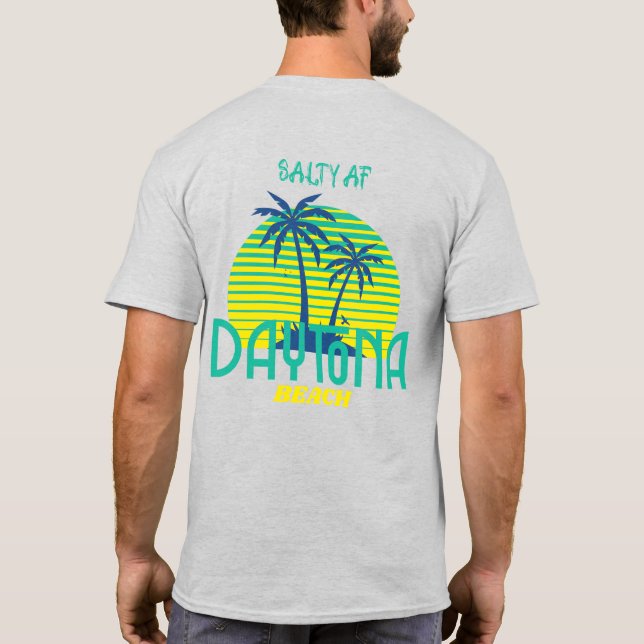 Camiseta Daytona Beach por Salty AF (Verso)