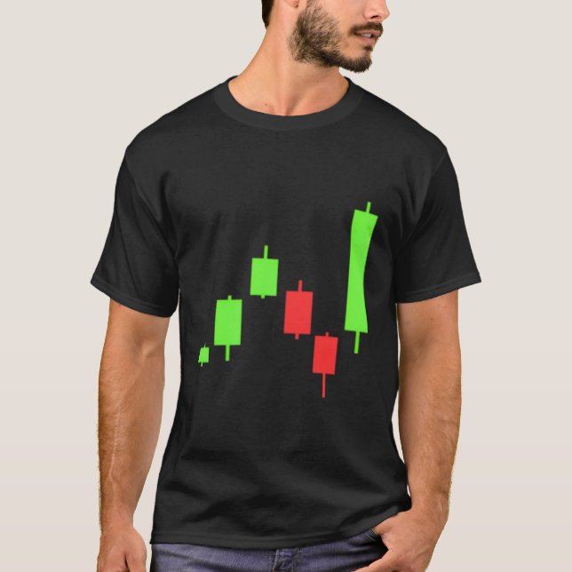 Camiseta Daytrading Candlestick Fx Forex Pipes Para Comerci (Frente)