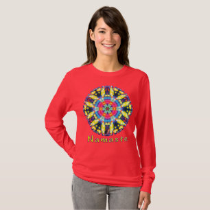 Camiseta Dazzle Namaste Kaleidoscope