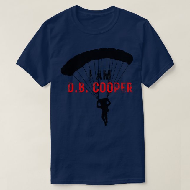Camiseta DB Cooper (Frente do Design)