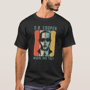 Camiseta Db Cooper Onde Está O Seu Hist Skyjacking Em 1971
