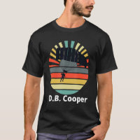 Db Cooper Skydiving Retro Sunset Roupa