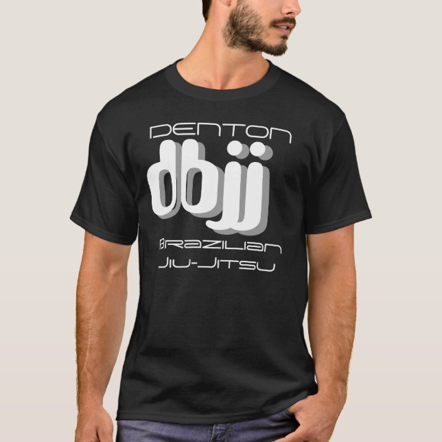 CAMISETA DBJJ - PRETO (Frente)