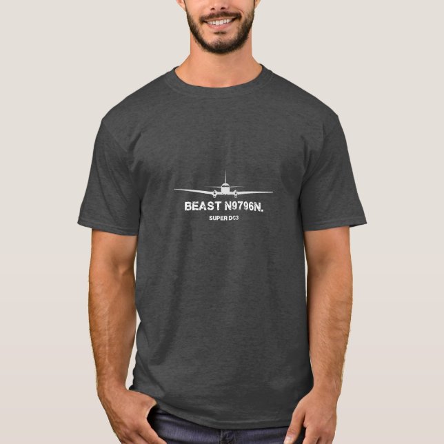 Camiseta DC3 super Preflight (Frente)
