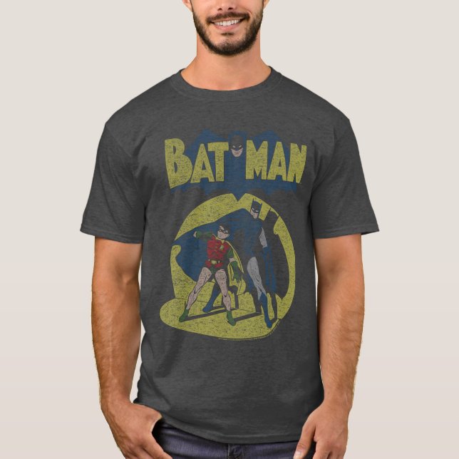 Camiseta DC Comics Batman Vintage Spotlight (Frente)
