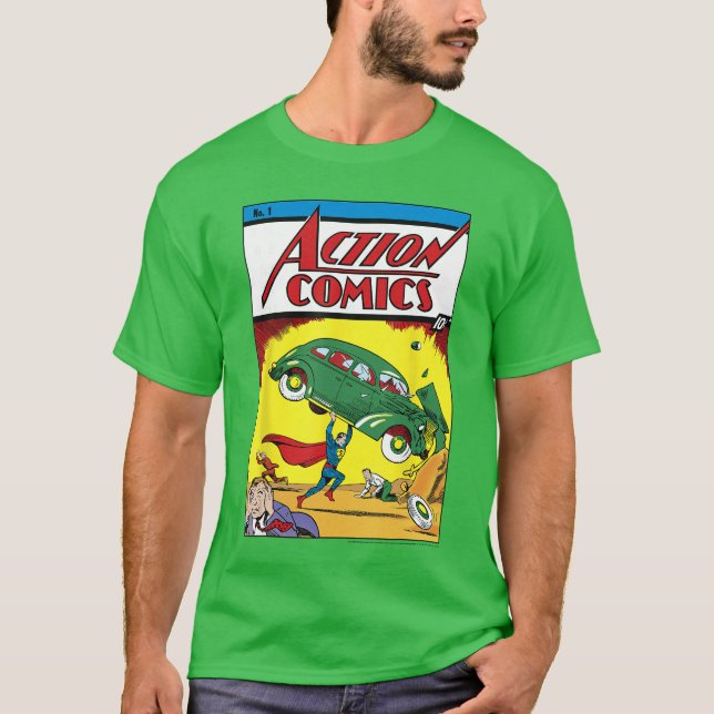 Camiseta DC Comics Superman No1 Comic Cover (Frente)