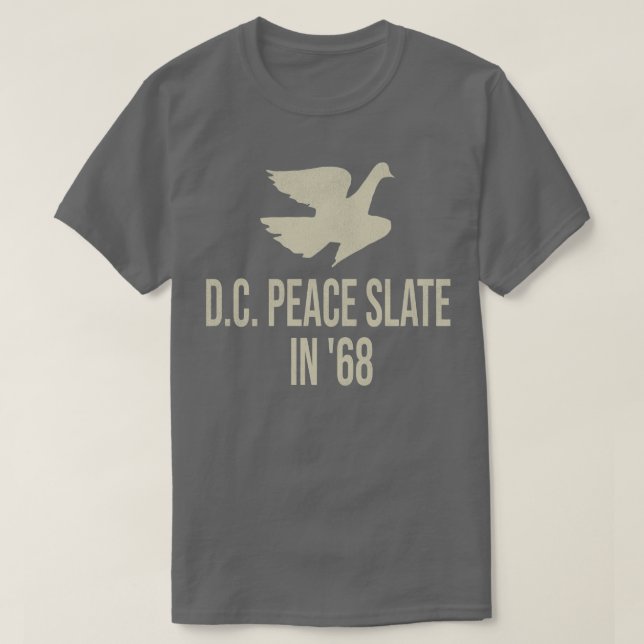 Camiseta DC Peace Slate in (Frente do Design)