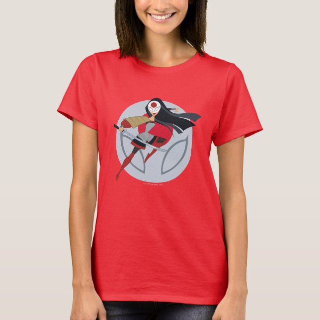Camiseta DC Super Hero Girls Katana (Frente)