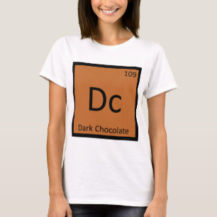 Camiseta Dc - Tabela Periódica da Química do Chocolate Amar