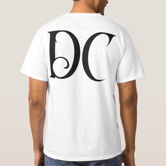 Camiseta DC (Washington DC) (Verso)