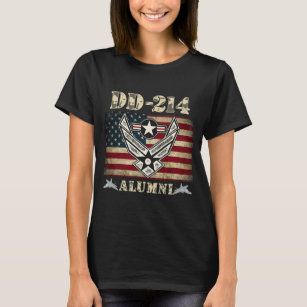Camiseta Dd214 Alumni Air Force Military