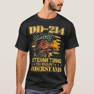 Camiseta DD214 É Uma Coisa Veterana Que Você Não Entenderia