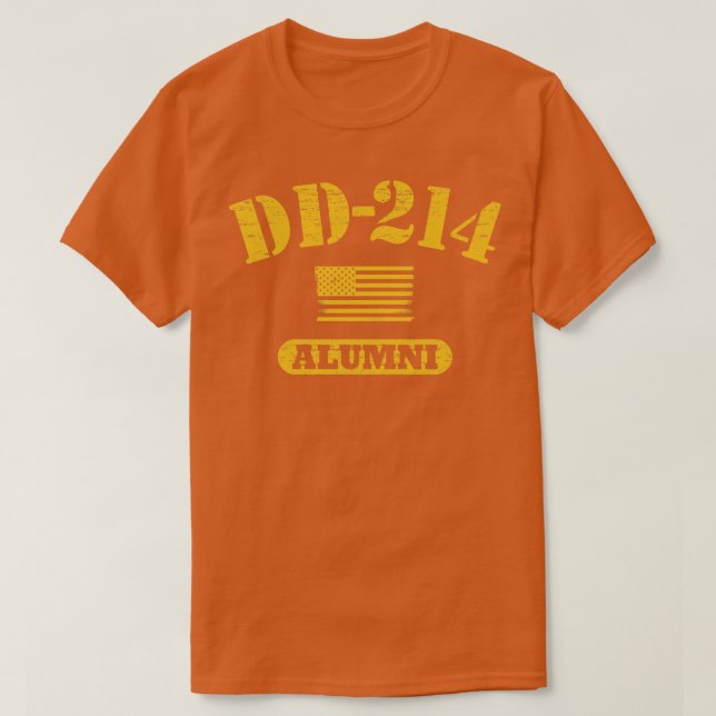 Camiseta DD 214 Alumni 1 (Frente do Design)
