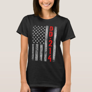 Camiseta DD 214 Alumni American Flag Vintage Veteran Pat