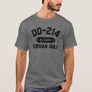 Camiseta DD-214 Alumni Persa do Golfo Pérsico Veterano D21