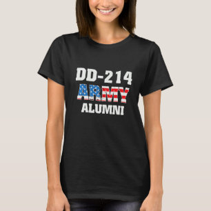 Camiseta Dd 214 Alumni Veteran U S Flag Soldier