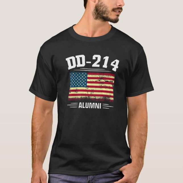 Camiseta Dd 214 É uma coisa veterana que você não entenderi (Frente)