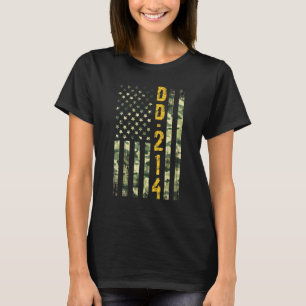 Camiseta Dd 214 Us Alumni American Flag Vintage Comoflag Ve