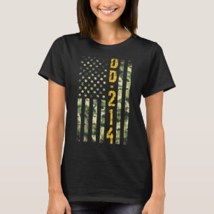 Camiseta Dd 214 Us Alumni American Flag Vintage Comoflag Ve