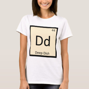 Camiseta Dd - Símbolo da Tabela Periódica de Química de Pra