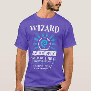 Camiseta DD WIZARD Classe Dungeons Dragões