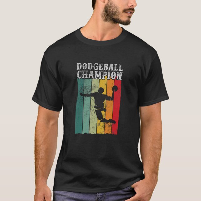 Camiseta Ddgeball Champion Ball Champ Player Vintage (Frente)