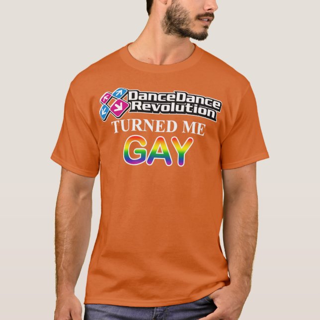 Camiseta DDR me transformou em gay (Frente)