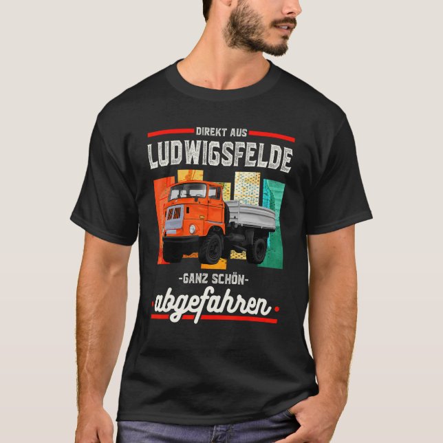 Camiseta DDR Truck IFA W50 Saying Retro (Frente)