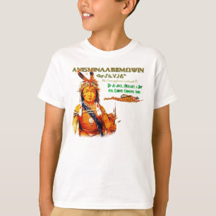 Camiseta De "ᐊᓂᔑᓈᐯᒧᐎᓐ Ojibwe/Anishinaabemowin- "