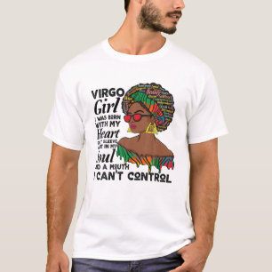 Camiseta De 23 De Agosto A 22 De Setembro Design Virgo Zo