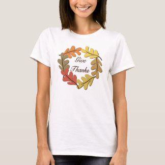 Camiseta Dê a obrigados o t-shirt