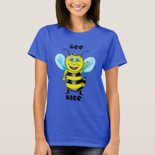 Camiseta de abelhas Feliz