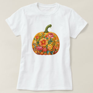 Camiseta de abóbora-abóbora - Simétrica