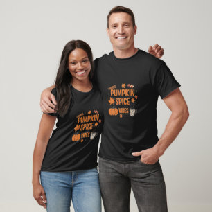 Camiseta de abóbora - Camisa de café com café