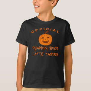 Camiseta de abóboro Latte Taster Halloween