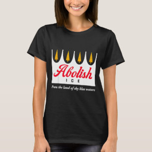 Camiseta De Abolição Gelo Terra Azul Céu