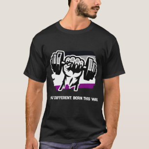 Camiseta de Academia do Orgulho Assexual — Haltere