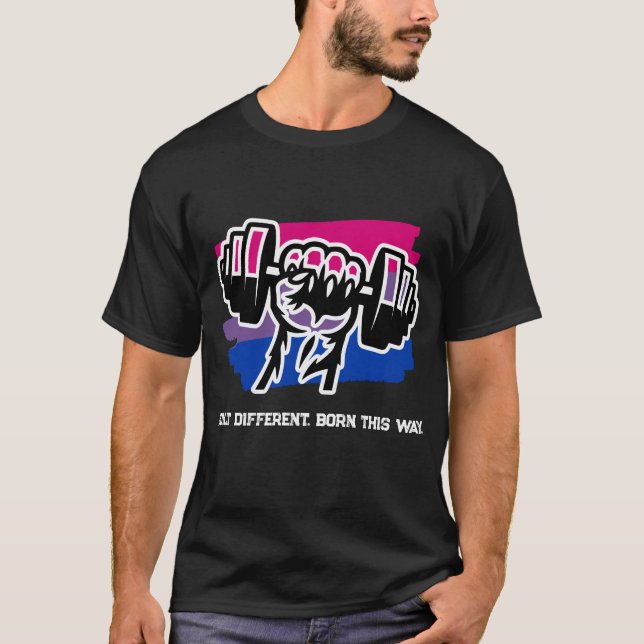 Camiseta de Academia do Orgulho Bissexual — Halter (Frente)