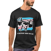 Camiseta de Academia do Orgulho Trans — Haltere Pu