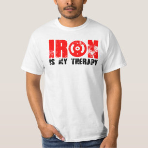 Camiseta de Academia Iron é Minha Terapia