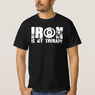 Camiseta de Academia Iron é Minha Terapia