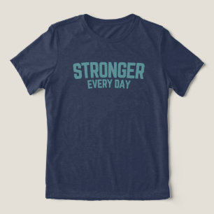 Camiseta de Academia Mais Forte Todos os Dias – Mo