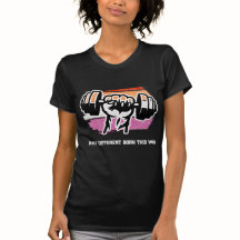 Camiseta de Academia Orgulho Lésbico Punho Haltere