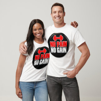 Camiseta de Academia Sem Dor Sem Ganho