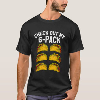 Camiseta de Academia Taco Mexicano 6 Pack Fitness