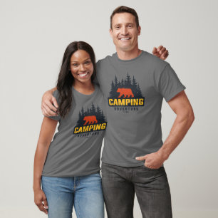 Camiseta de Acampamento na Natureza