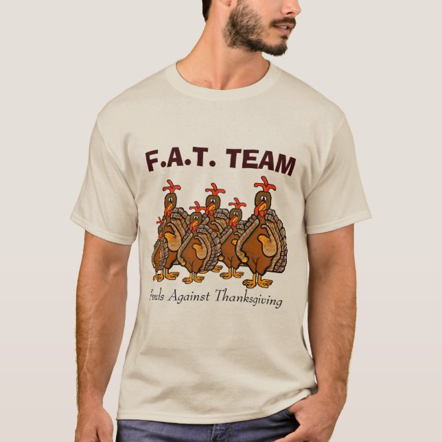 Camiseta de Ação de Graças da Equipe F.A.T. (Frente)