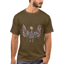 Camiseta de Ação de Graças da Turquia