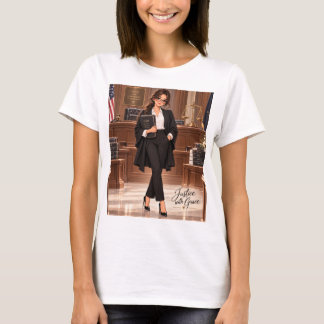 Camiseta de Advogada com Justiça e Graça